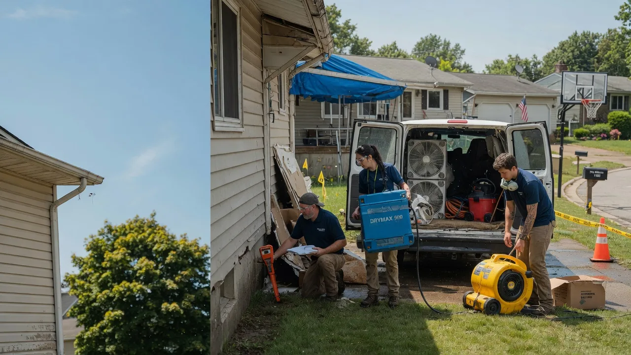 Ceiling Leak Cleanup in La Salle, MN near me