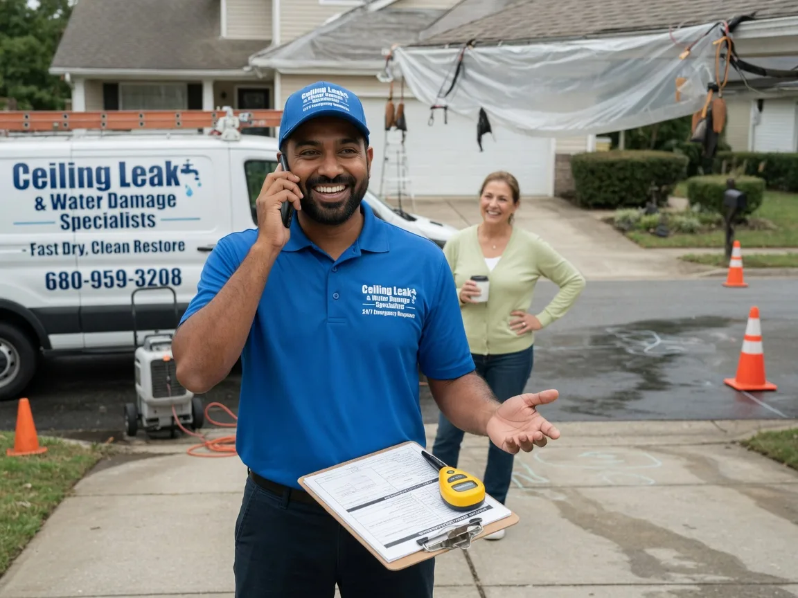 Ceiling Leak Cleanup La Salle, MN FAQs